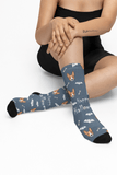 Halloween Socks | Pet Lover Gift | Fun & Comfortable Socks - Socks - Birthday Gift Socks - Furr and Family
