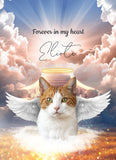 Halo Angel Style - Custom Pet Portrait - 1 Pet - Furr and Family