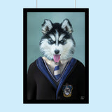 Harry Potter Raven Claw - Custom Pet Portrait - 1 Pet - Furr and Family