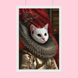 Her Majesty - Custom Pet Portrait - 1 Pet - Furr and Family