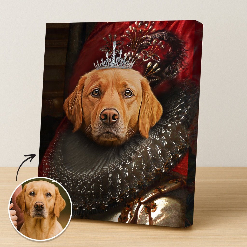 Her Majesty - Custom Pet Portrait - 1 Pet - Furr and Family