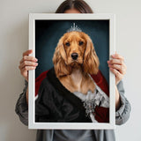 Her Royal Furriness - Custom Pet Portrait - 1 Pet - Furr and Family