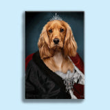 Her Royal Furriness - Custom Pet Portrait - 1 Pet - Furr and Family