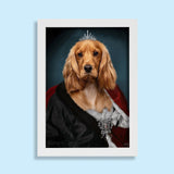 Her Royal Furriness - Custom Pet Portrait - 1 Pet - Furr and Family