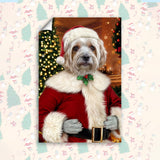 Holiday Spirit Pet Portrait – Santa Paws Edition - 1 Pet - Furr and Family