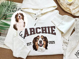 Custom Embroidered Pet Sweatshirt from Your Photo – Varsity Style