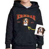 Personalised Dog or Cat Sweatshirt with Embroidered Pet Face