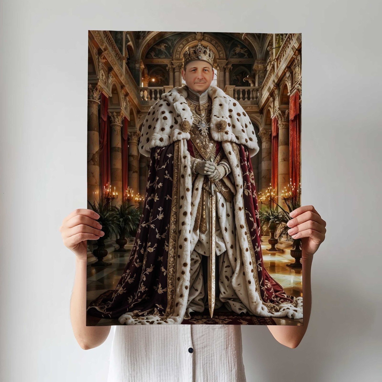 Imperial Palace King Portrait - Human Portrait - Male - Furr and Family