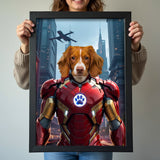 Iron - Man - Custom Pet Portrait - 1 Pet - Furr and Family