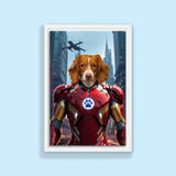 Iron - Man - Custom Pet Portrait - 1 Pet - Furr and Family