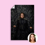 Iron Throne Warrior Queen Portrait - Human Portrait - Female - Furr and Family