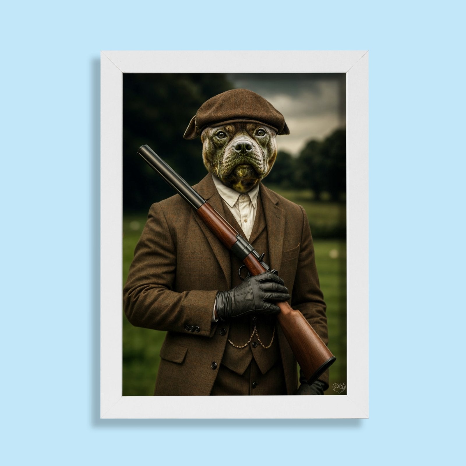 John Shelby - Peaky Blinders Pet Portraits - peaky blinder - 1 Pet - Furr and Family