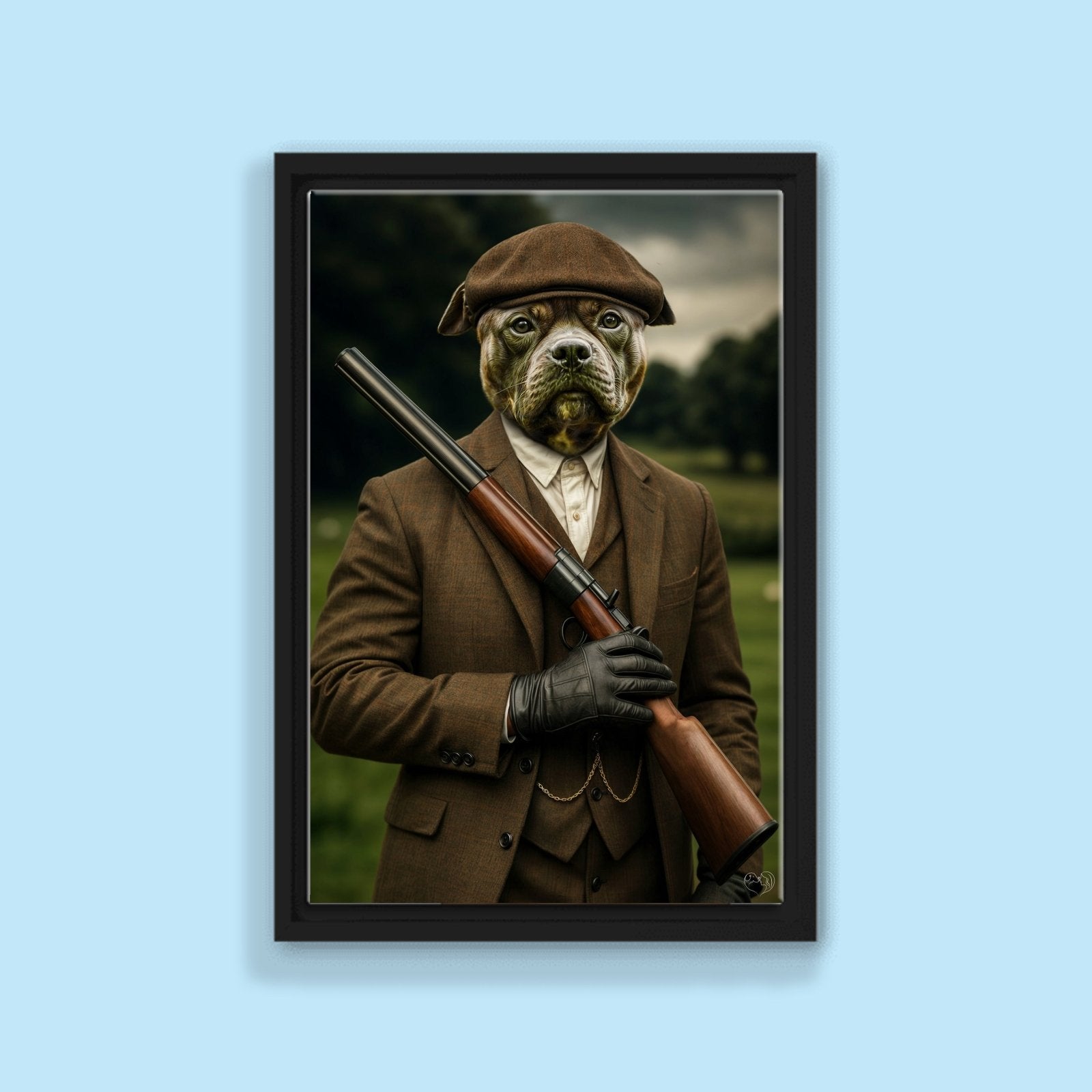 John Shelby - Peaky Blinders Pet Portraits - peaky blinder - 1 Pet - Furr and Family