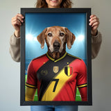 Kevin De Pawyne – Custom Belgian Pet Portrait - 1 Pet - Furr and Family