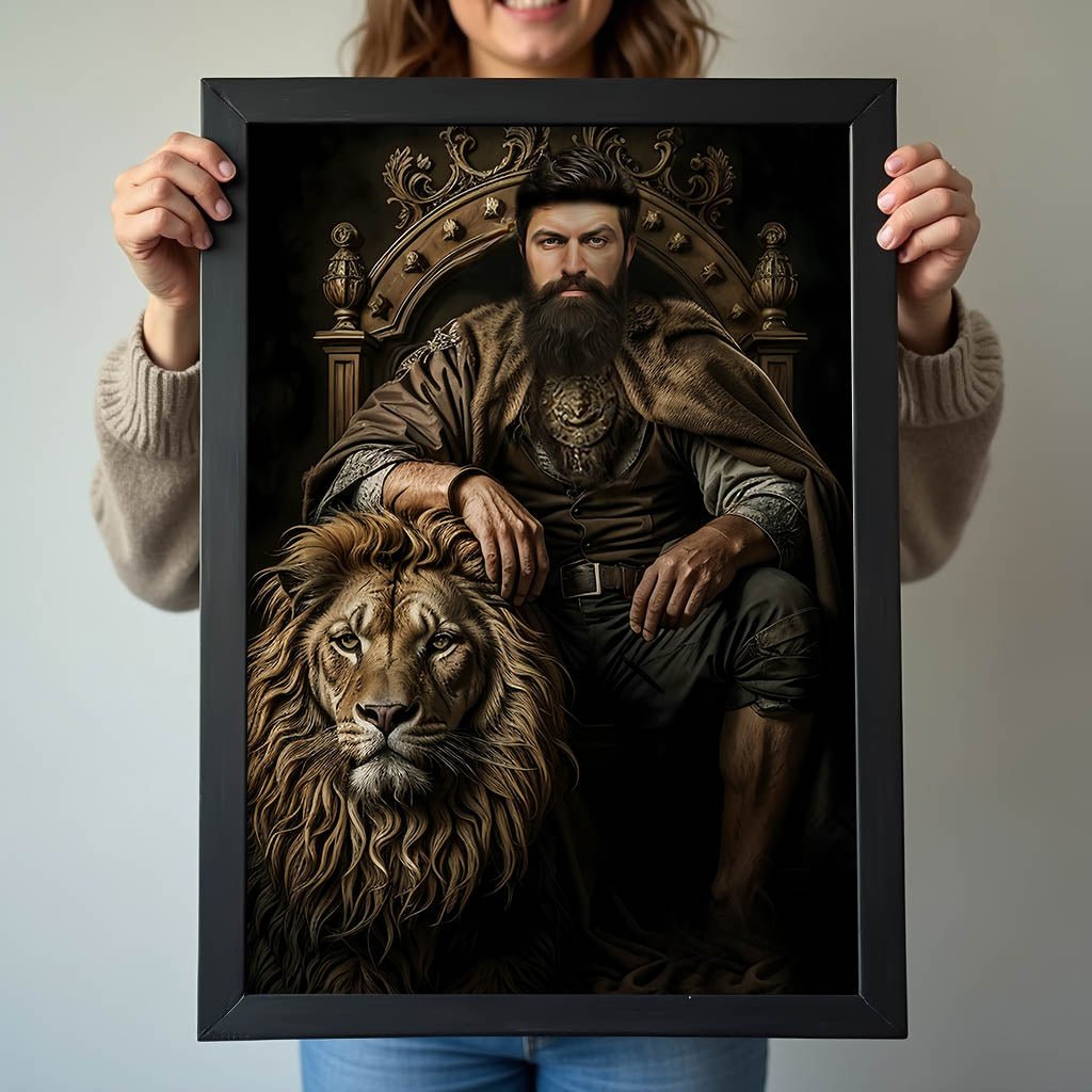 King of Beasts Human Portrait - Human Portrait - Male - Furr and Family
