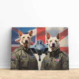 RAF Special Duo - Custom Pet Canvas
