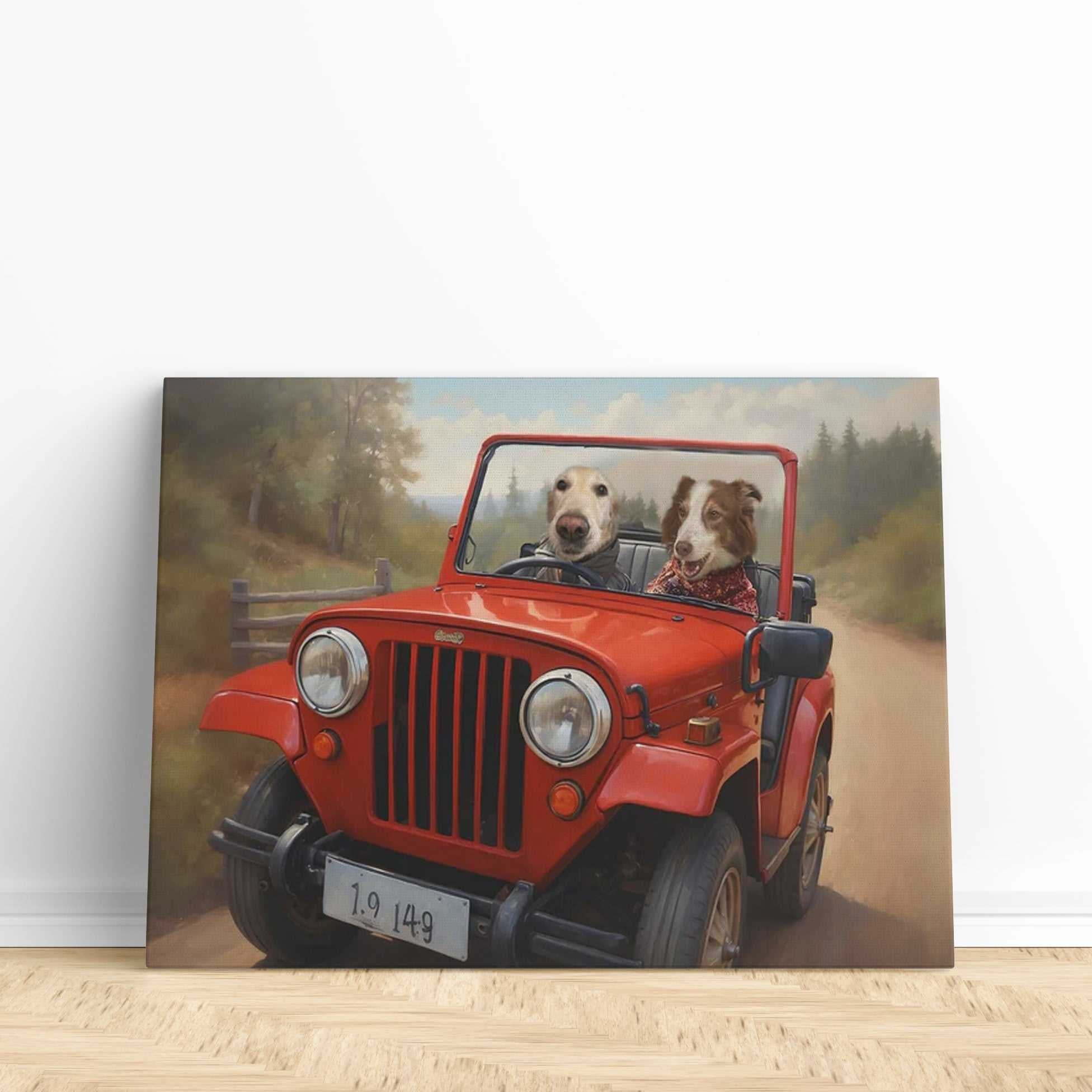 Off-Road Drivers- Custom Pet Canvas
