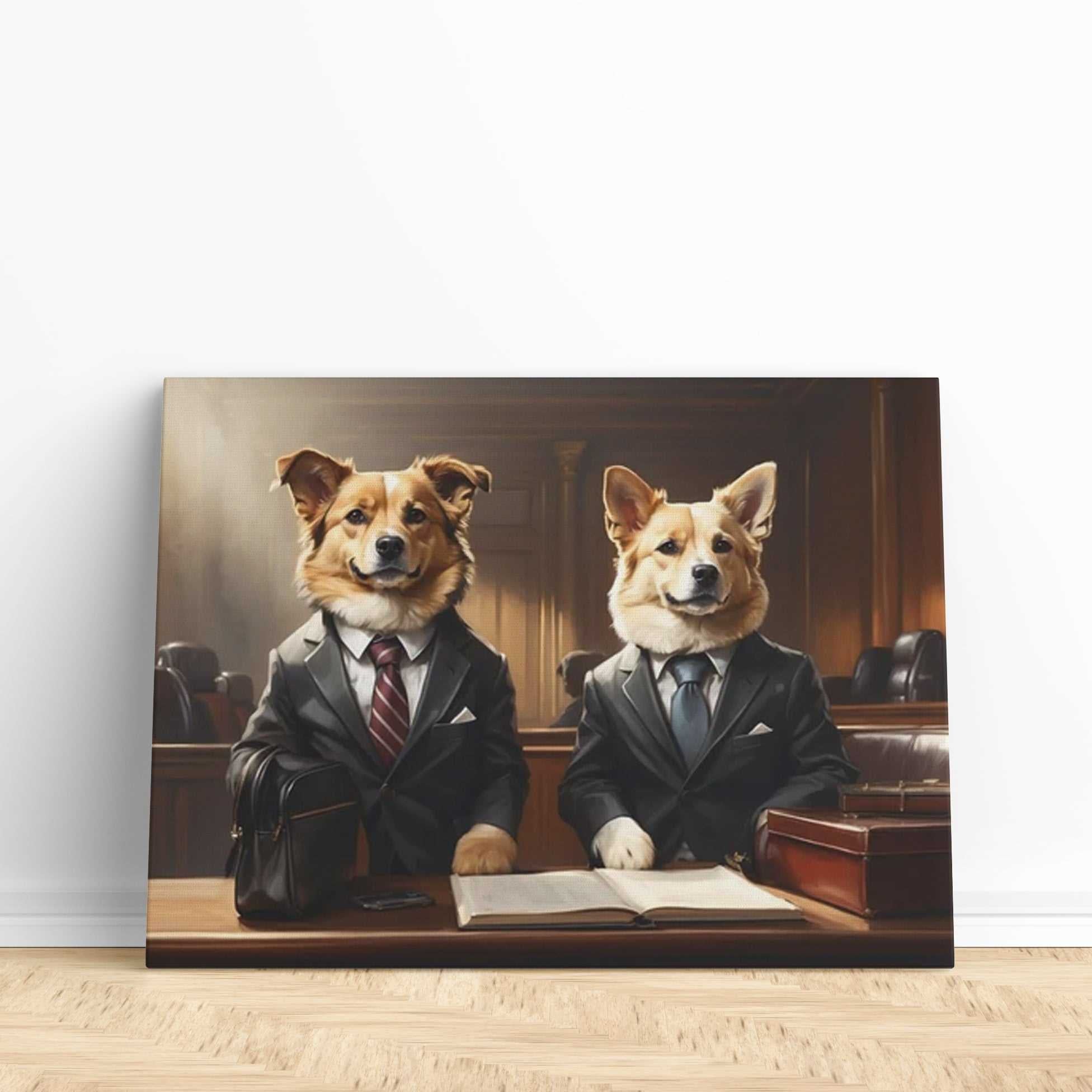 Lawyers - Custom Pet Canvas