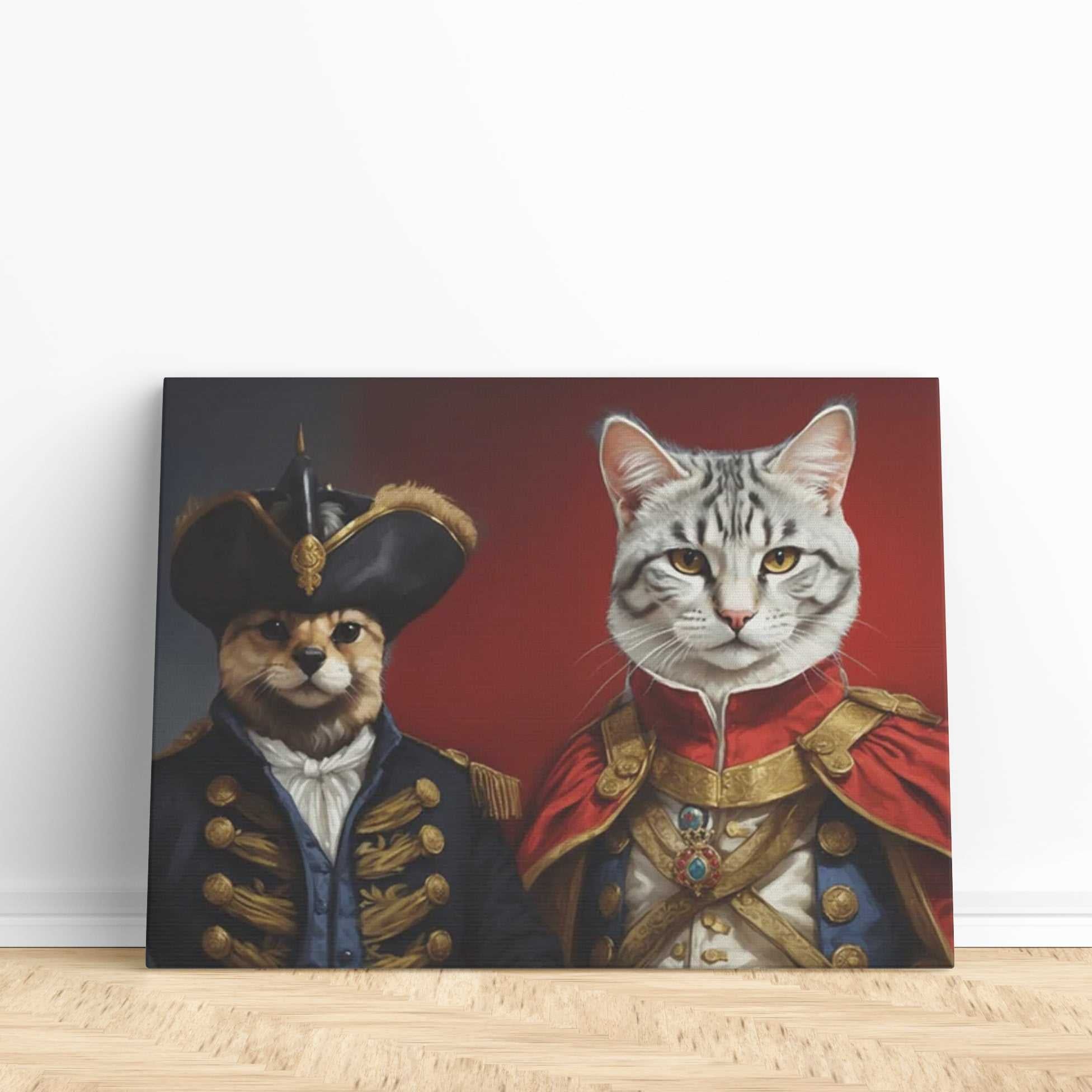 Renaissance Captains - Custom Pet Canvas