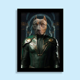 Loki Pet of Asgard – Custom Pet Portrait - 1 Pet - Furr and Family