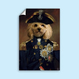 Lord Nelson Regal Pet Portrait | Custom Historical Pet Art - 1 Pet - Furr and Family