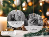 Memorial Ornament a - Keepsake Christmas Ornament Gift - 1 Pet - Furr and Family