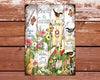 Plant a Garden Metal Tin Sign – Inspirational Garden Wall Decor