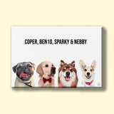 Modern Pet Vector - Custom Pet Portrait - 1 Pet - Furr and Family