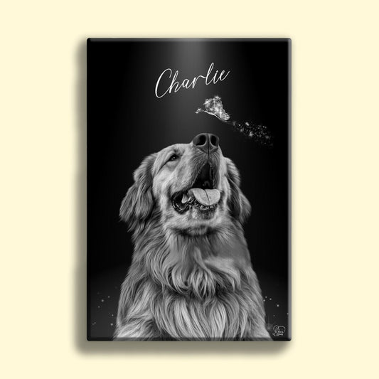 Mystic ButterFly Style - Custom Pet Portrait - 1 Pet - Furr and Family