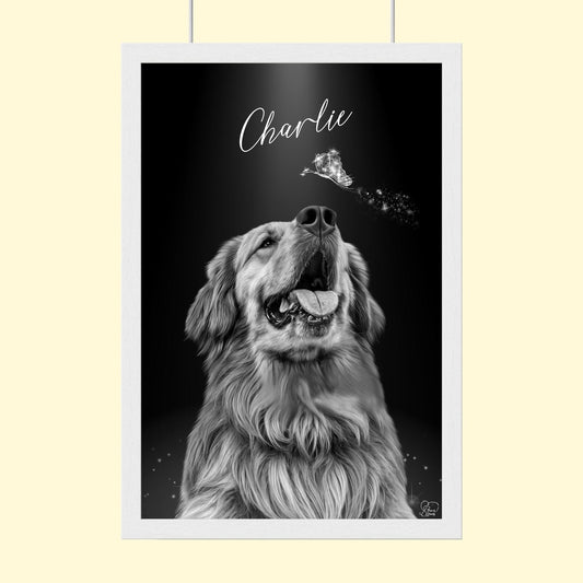 Mystic ButterFly Style - Custom Pet Portrait - 1 Pet - Furr and Family