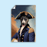 Noble Admiral Custom Pet Portrait - 1 Pet - Furr and Family