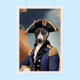 Noble Admiral Custom Pet Portrait - 1 Pet - Furr and Family