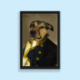 Noble Admiral Custom Pet Portrait - 1 Pet - Furr and Family