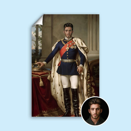 Noble Crown Prince Human Portrait - Human Portrait - Male - Furr and Family