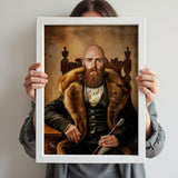 Nordic Throne Human Portrait - Human Portrait - Male - Furr and Family