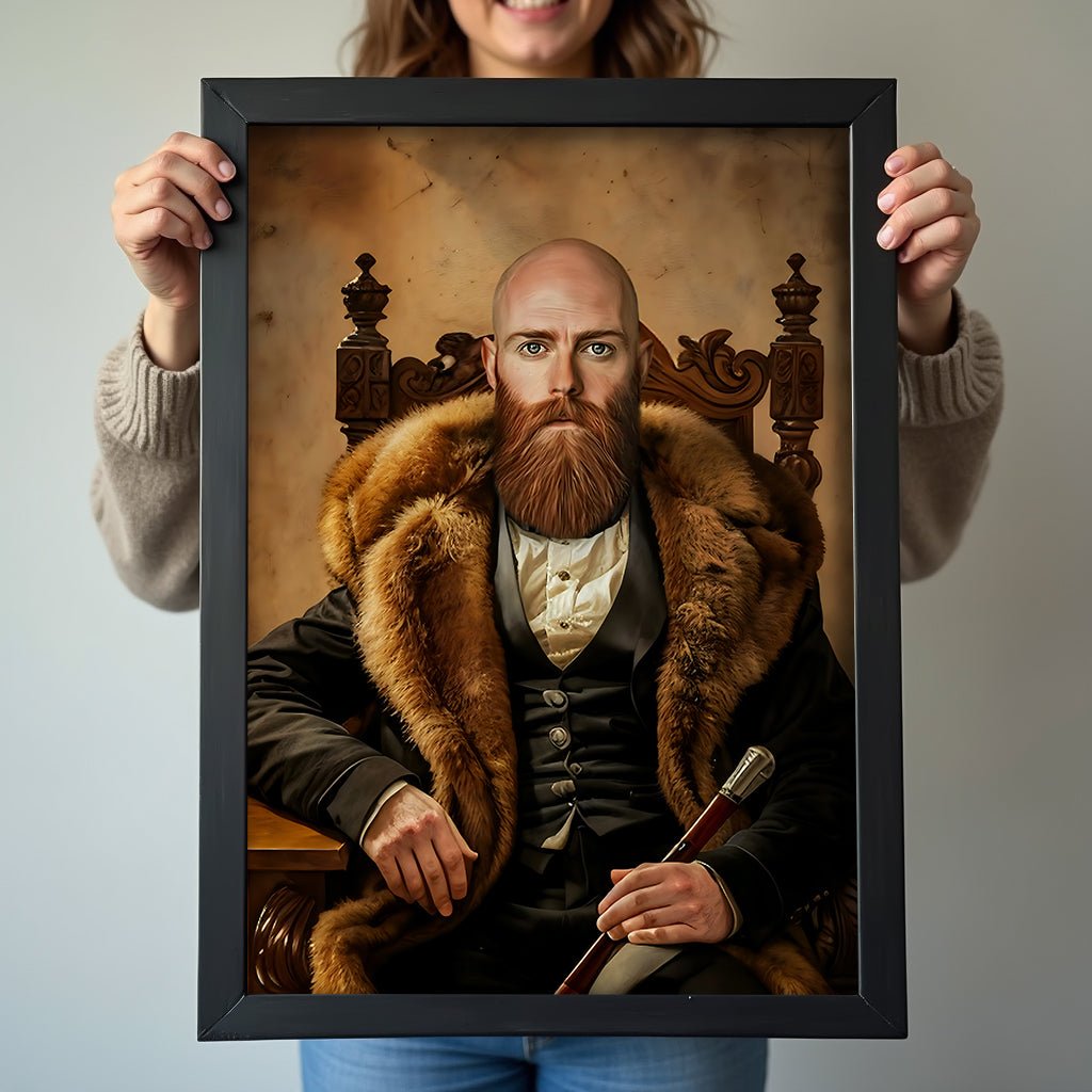 Nordic Throne Human Portrait - Human Portrait - Male - Furr and Family