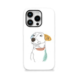 One Line Art Colored - Custom Mobile Cover - 1 Pet - Furr and Family