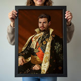 Ornate Regal Gentleman Portrait - Human Portrait - Male - Furr and Family