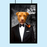 The Dogfather Pet Portrait