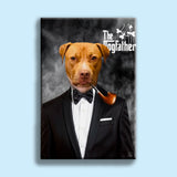 The Dogfather Pet Portrait