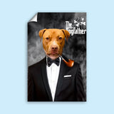 The Dogfather Pet Portrait