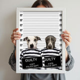 Partners in Crime Pet Portrait - 2 Pets - Furr and Family