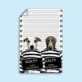 Partners in Crime Pet Portrait - 2 Pets - Furr and Family