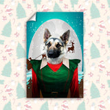 Paw - liday Elf Helper – Cute Pet Christmas Costume - 1 Pet - Furr and Family