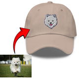 Custom EMBROIDERED Pet Hat Dog Hat Baseball Cap Mom Dad Cap