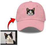 Custom EMBROIDERED Pet Hat Dog Hat Baseball Cap Mom Dad Cap