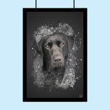 Premium Watercolor Pet Portrait - Custom Pet Artwork - 1 Pet - Furr and Family