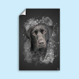 Premium Watercolor Pet Portrait - Custom Pet Artwork - 1 Pet - Furr and Family