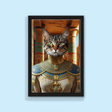 Queen of the Nile – Royal Egyptian Pet Art - 1 Pet - Furr and Family