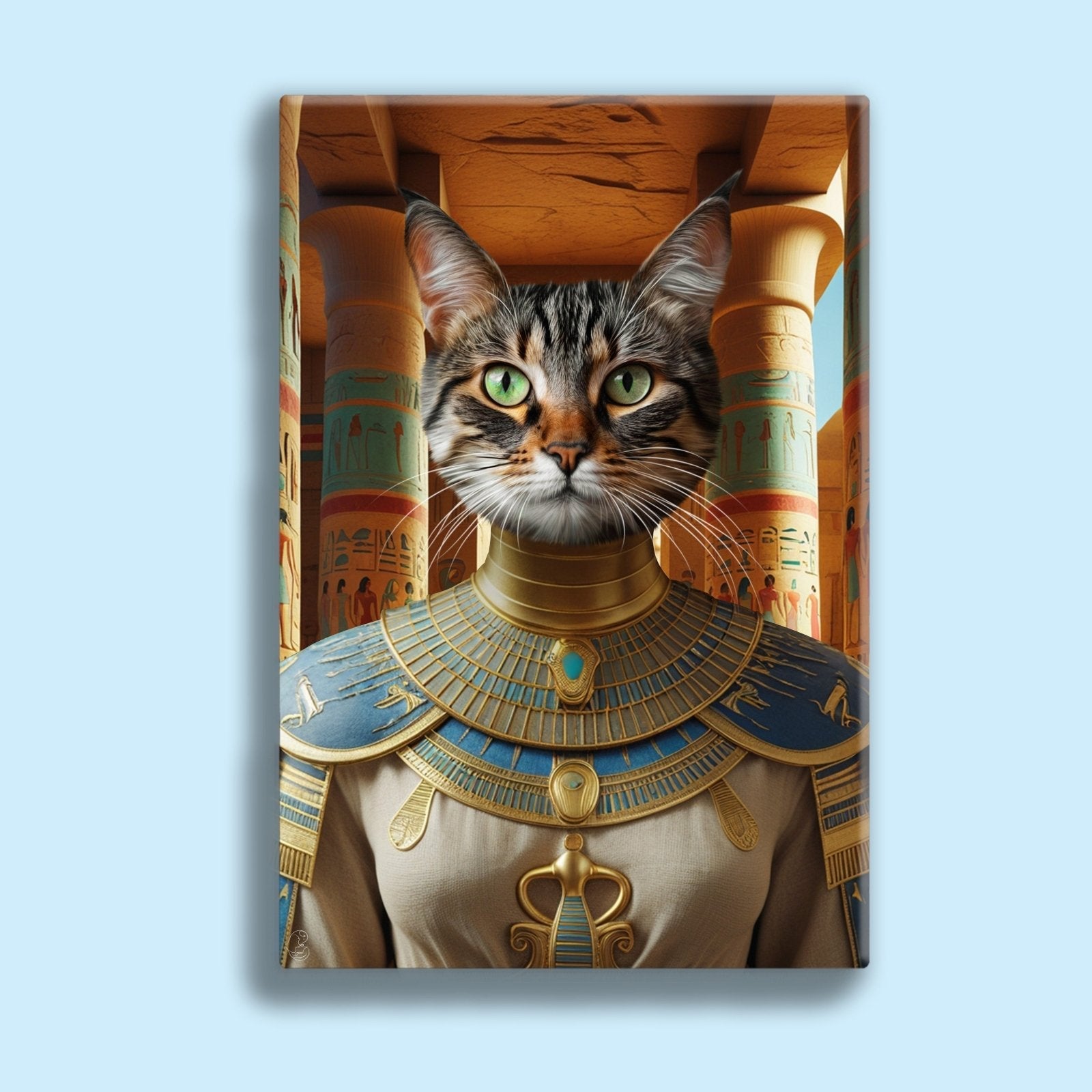 Queen of the Nile – Royal Egyptian Pet Art - 1 Pet - Furr and Family
